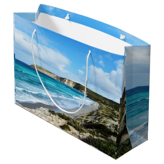 Meeresrauschen, Große Geschenktüte (Rückseite Schrägansicht)