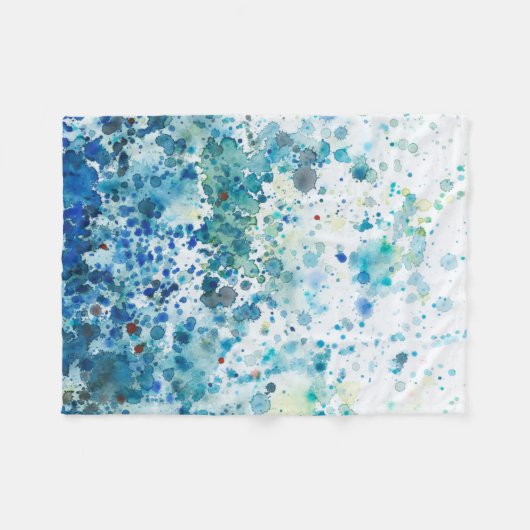 Meeresrauschen I Fleecedecke (Vorderseite (Horizontal))