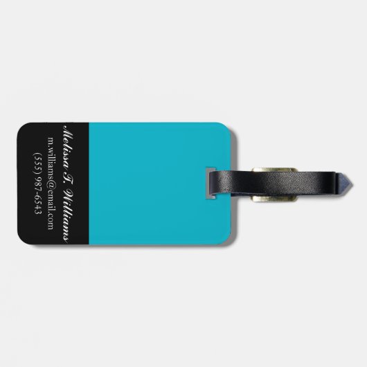 Meeresrauschen I Gepäckanhänger (Rückseite horizontal)