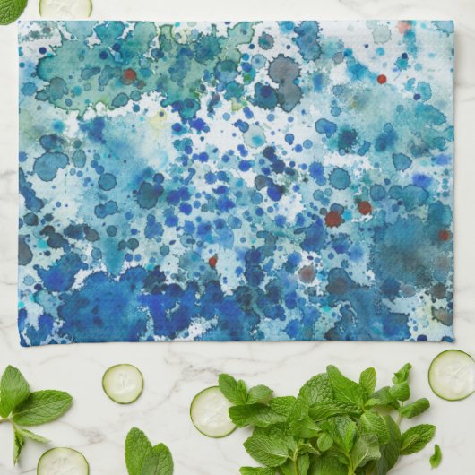 Meeresrauschen I Geschirrtuch (Gefaltet)