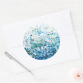 Meeresrauschen I Runder Aufkleber (Umschlag)