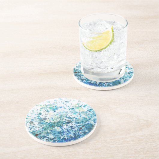 Meeresrauschen I Sandstein Untersetzer (Seite)