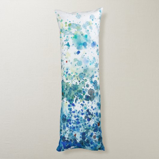 Meeresrauschen I Seitenschläferkissen (Rückseite (Vertikal))