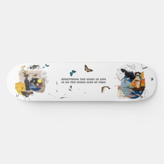 Meeresrauschen Skateboard (Horizontal)