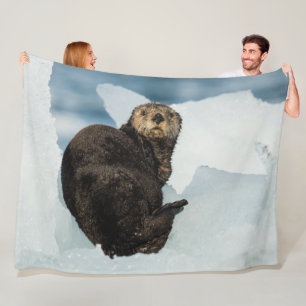 Meeresrauscher Fleecedecke