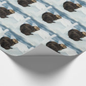 Meeresrauscher Geschenkpapier (Ecke)