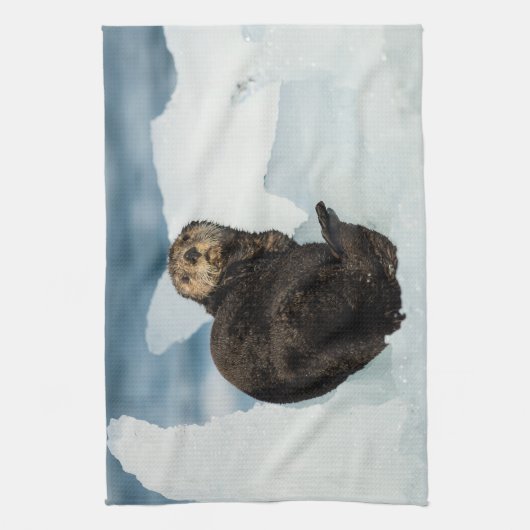 Meeresrauscher Geschirrtuch (Vertikal)