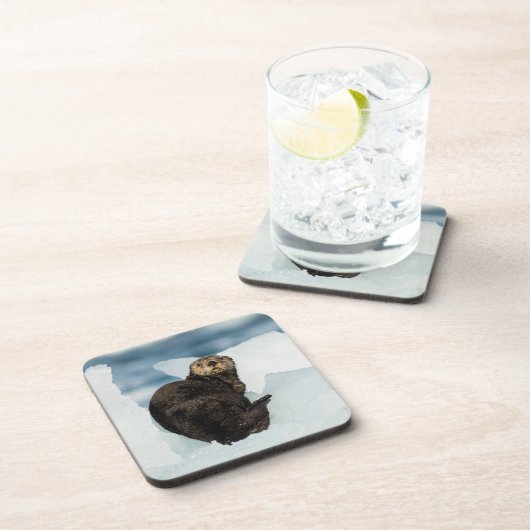 Meeresrauscher Getränkeuntersetzer (Rechte Seite)