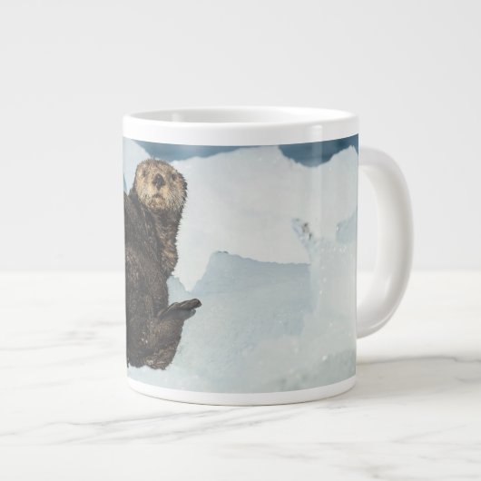 Meeresrauscher Jumbo-Tasse (Vorderseite Rechts)