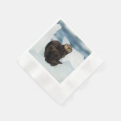 Meeresrauscher Serviette (Ecke)