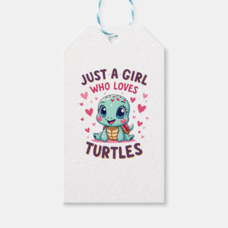 Meeresreptil-Schildkrötenliebhaber Nur Ein Mädchen Geschenkanhänger