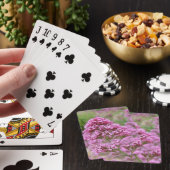 Meeresrosa Spielkarten (In Situ)