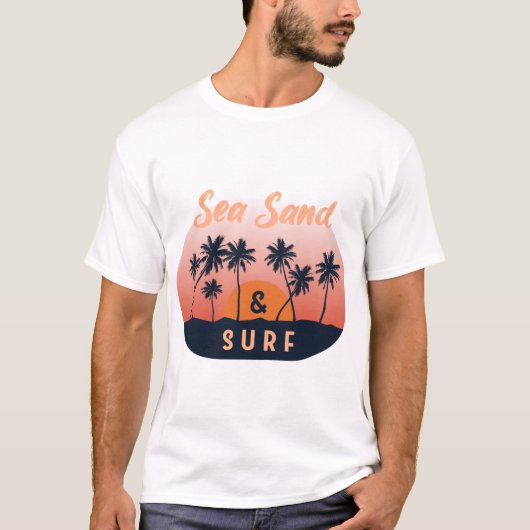 Meeressandsurf T-Shirt (Vorderseite)