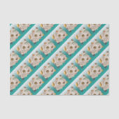 Meeressäugeaquamarine Seidenpapier (Vorderseite)