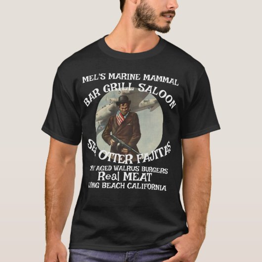 Meeressäugegrill Otter Fajitas Walrus T-Shirt (Vorderseite)