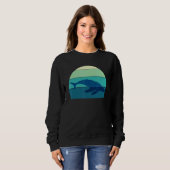 Meeressäugetiere Humpback Whale Rhode Insel Indepe Sweatshirt (Vorne ganz)