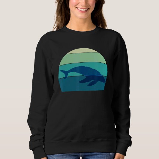 Meeressäugetiere Humpback Whale Rhode Insel Indepe Sweatshirt (Vorderseite)