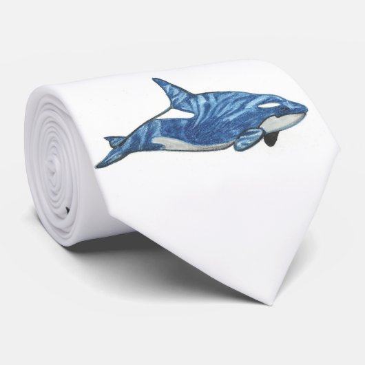 Meeressäugetiere Krawatte (Gerollt)