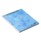 Meeressäugetiere Notizblock (angewinkelt)