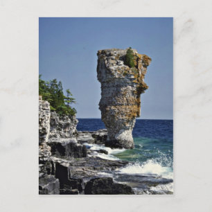 Meeresschacht, Blumentopf Insel, Bruce Halbinsel, Postkarte