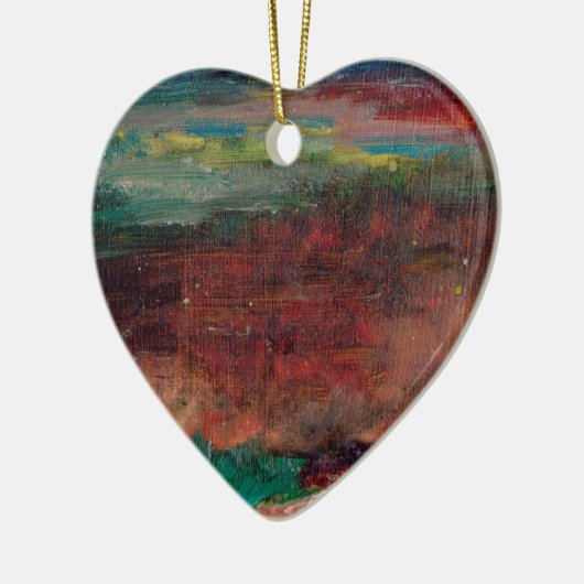 Meeresschatz Keramik Ornament (Links)