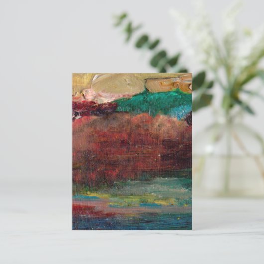 Meeresschatz Postkarte (Stehend Vorderseite)