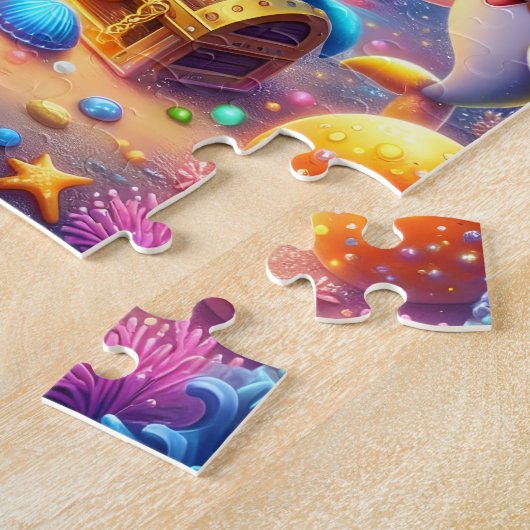 Meeresschatz Puzzle (Seite)