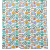 Meeresschätze Duschvorhang (Vorderseite)