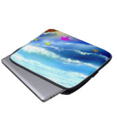 Meeresschätze Laptopschutzhülle (Vorne Knopf)