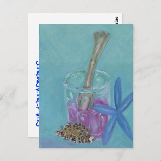 Meeresschätze Postkarte (Vorne/Hinten)