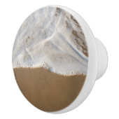 Meeresschaum am Strand Keramik Drehknopf Keramikknauf (Rechts)