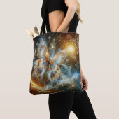 Meeresschaum Lebendiger Himmelsfalter Tasche (Von Nahem)
