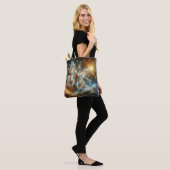 Meeresschaum Lebendiger Himmelsfalter Tasche (Am Model)