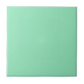 Meeresschaum-Mintgrün-Farbfliese Fliese (Vorderseite)