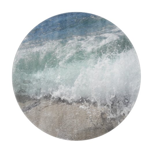 Meeresschaum Schneidebrett (Vorderseite)