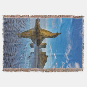 Meeresschichten auf Bandon Beach in Bandon, Oregon Decke