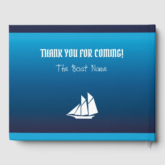 Meeresschild-Insignien-Delphine-Helm-Oars-Schild Gästebuch (Rückseite)