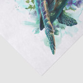 Meeresschildkröte12 Seidenpapier (Ausschnitt)