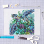Meeresschildkröte2 Seidenpapier (Handwerk)
