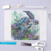 Meeresschildkröte4 Seidenpapier (Handwerk)