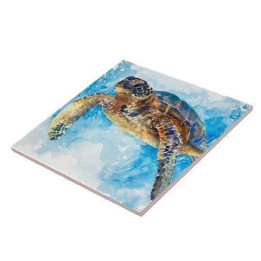 Meeresschildkröte 33 fliese (Seite)