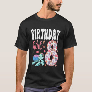 Meeresschildkröte 8. Geburtstag Ocean Aquarium T-Shirt