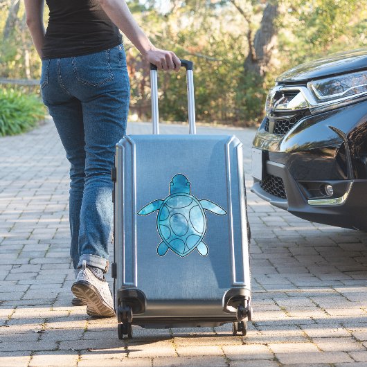 Meeresschildkröte Aufkleber (Koffer Insitu)