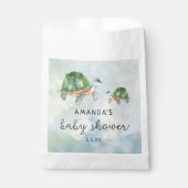 Meeresschildkröte - Babyparty Geschenktütchen (Vorderseite)