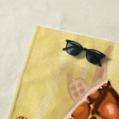 MEERESSCHILDKRÖTE-BADETUCH STRANDTUCH (Beispiel)