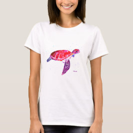 Meeresschildkröte Beach Vacation Florida Ocean Cor T-Shirt