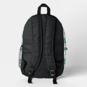 Meeresschildkröte Bedruckter Rucksack (Rückseite)
