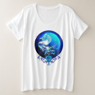 MEERESSCHILDKRÖTE BLAUER MOND RENNEN GROßE GRÖßE T-Shirt