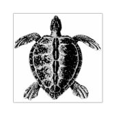 Meeresschildkröte-Briefmarke Gummistempel (Prägung)