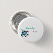 Meeresschildkröte Button (Vorne & Hinten)